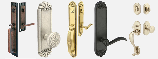 The handle and lockset you choose should match the style of your door