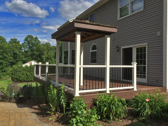 A Trex Deck Resurface in Granby, CT