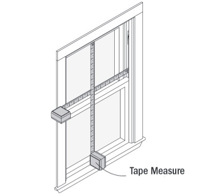 measure window