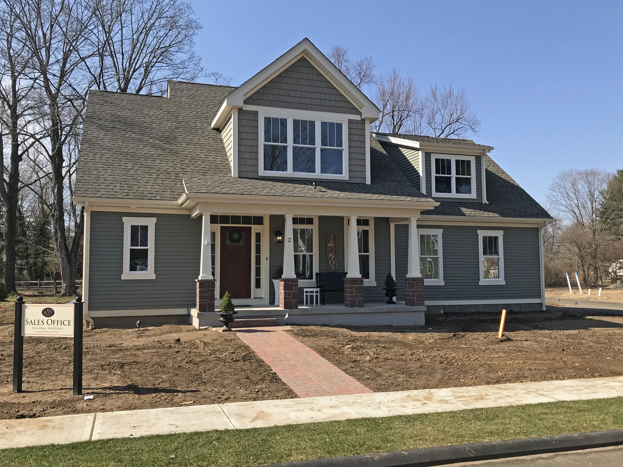 New Model Home at Copperbrook development in Granby, CT