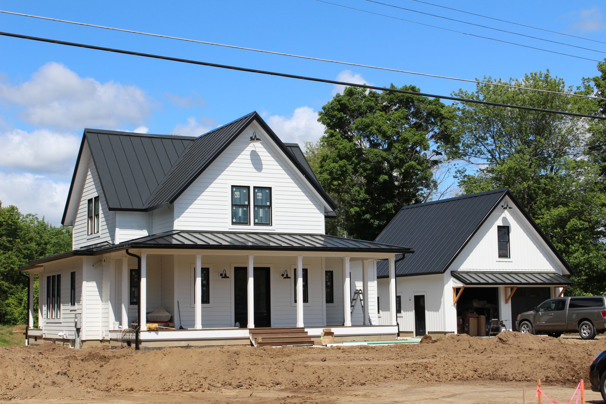 Paradis Remodeling and Building built a new Modern Farmhouse in Suffield, CT