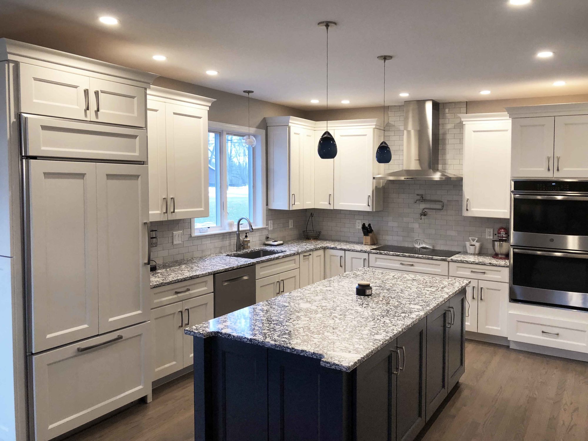 New kitchen installed by Residential Woodcrafts, Inc in Suffield, CT