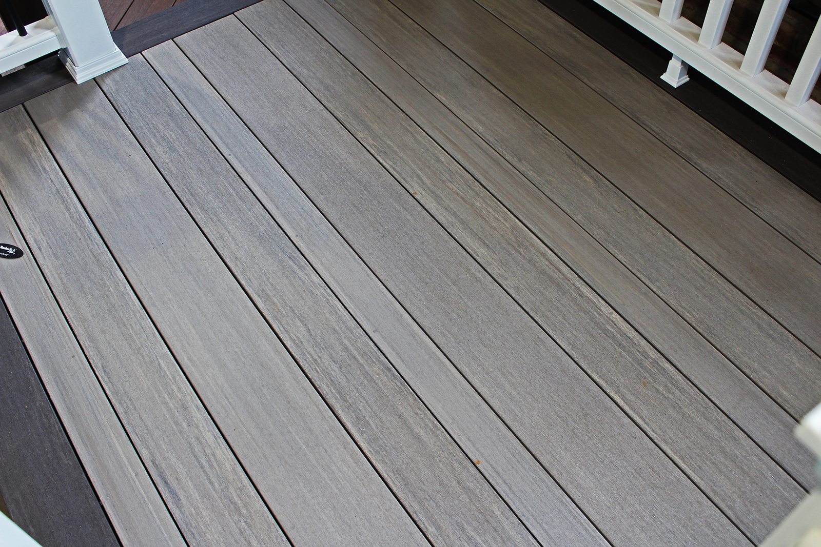 Azek Decking Vintage Dark Hickory and Coastline