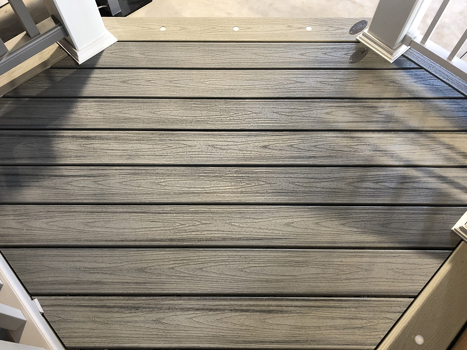 Trex Decking Transcend Island Mist and Gravel Path