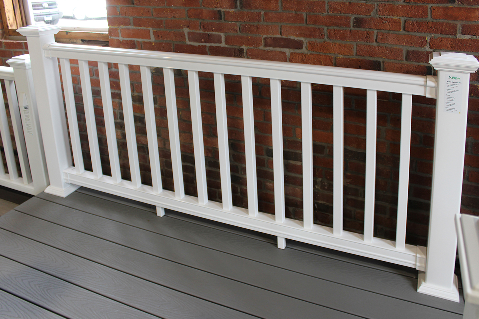 Xpanse Railing Premier Series Vinyl White