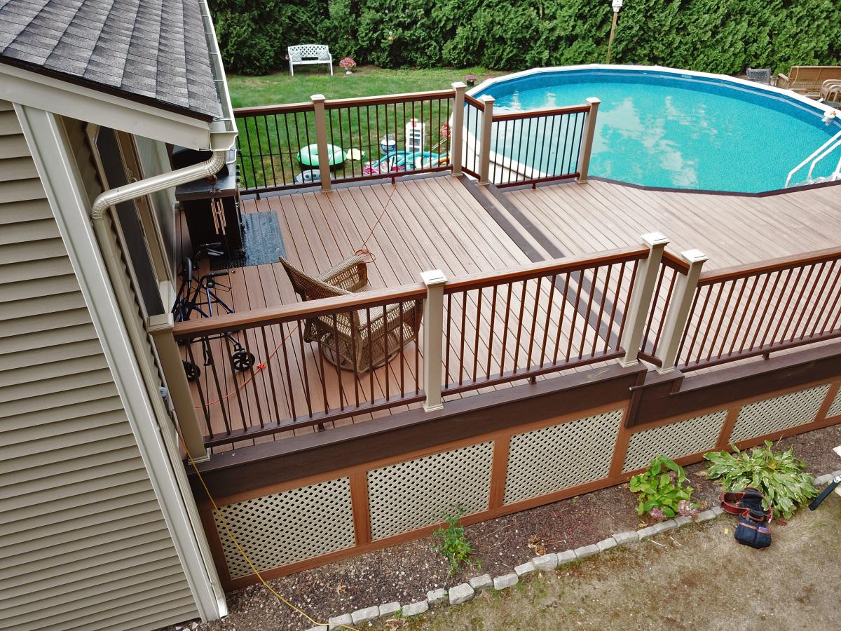 Trex Decking at Kelly-Fradet