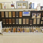 Azek Decking Display Colors and samples