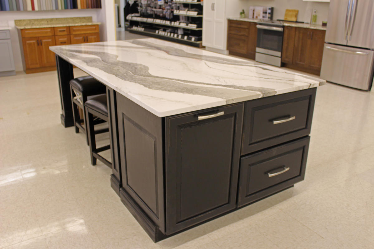 Kitchen Countertop Island Display