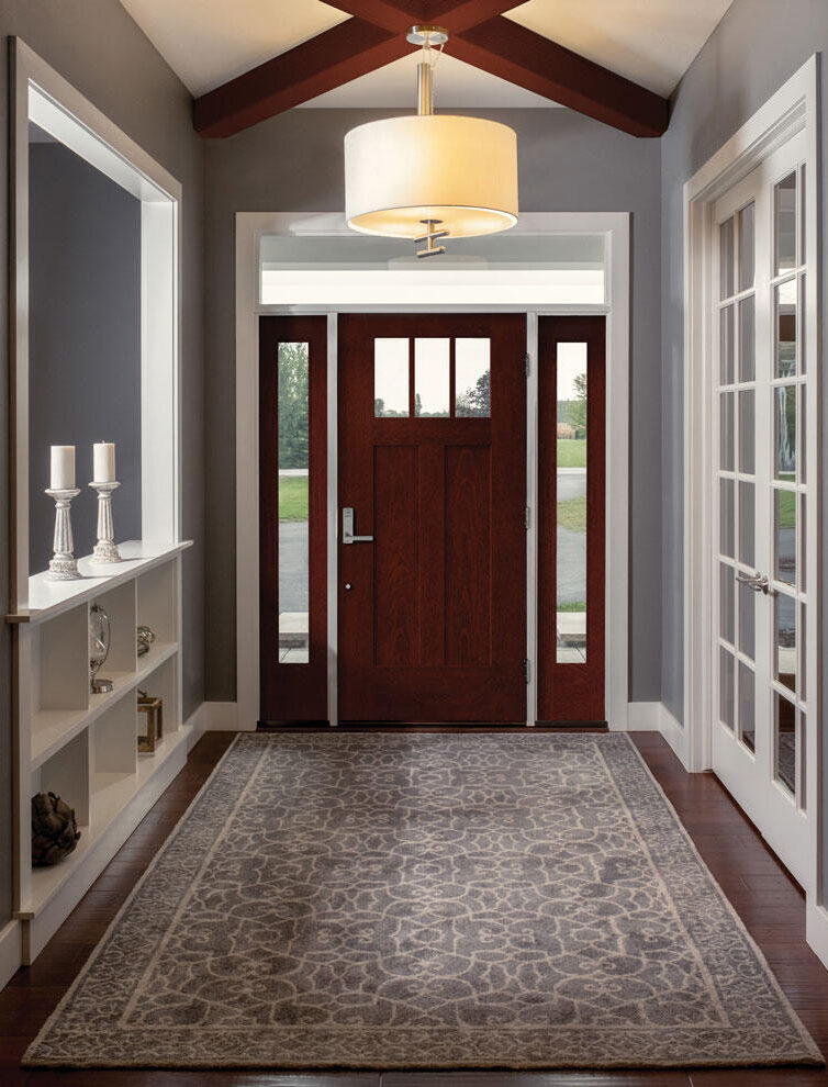 New for 2021: Fiber-Classic<sup></noscript>®</sup> Mahogany Collection™ Shaker-Style Doors and Sidelites by Therma-Tru