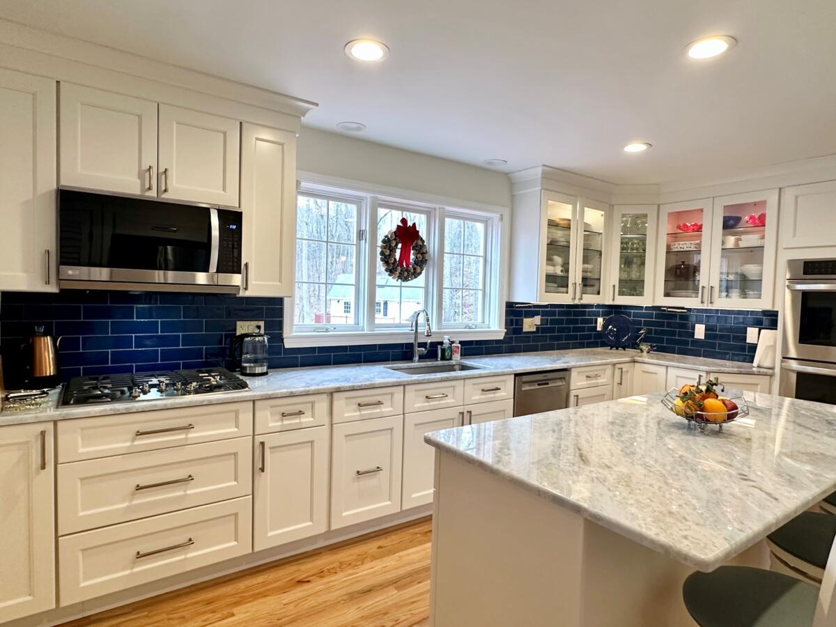 Redesigned kitchen in Coventry, CT