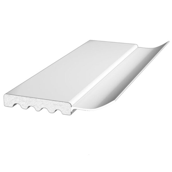 White Pvc Garage Door Stop