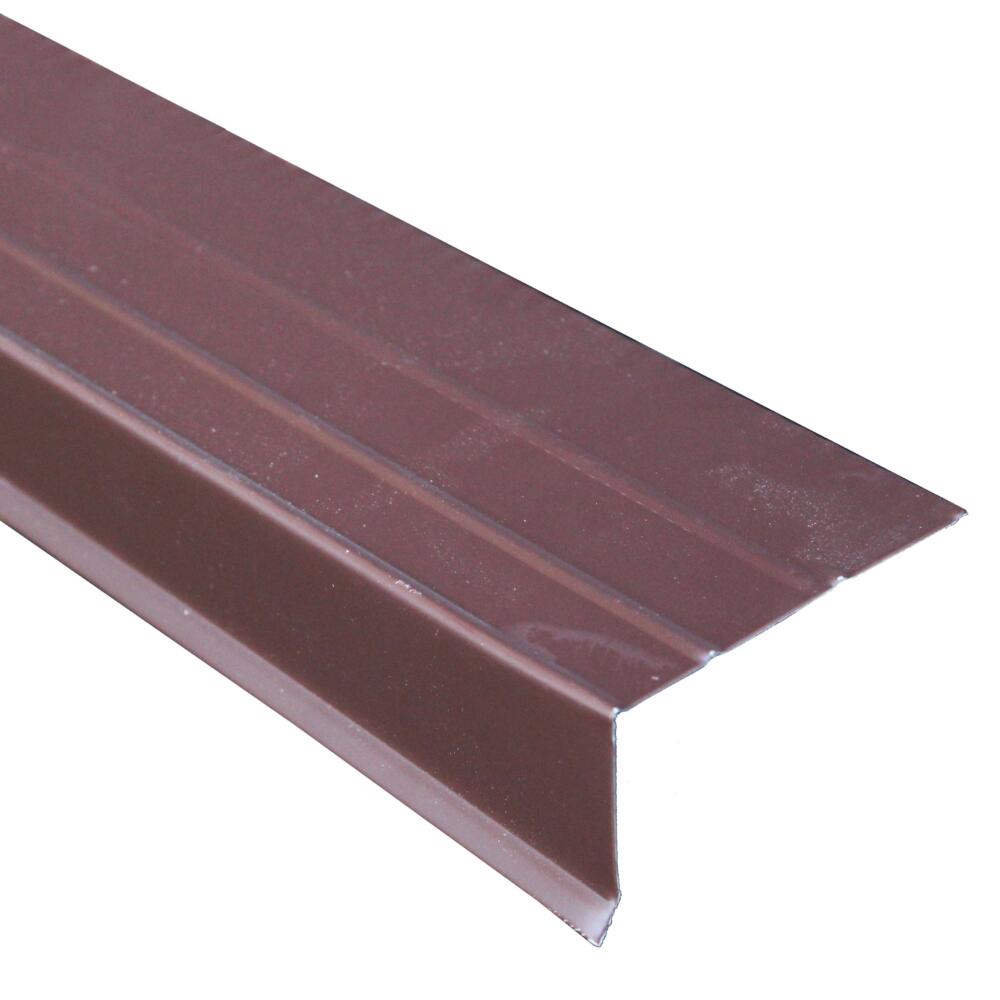 Premium Rake Edge Aluminum Brown