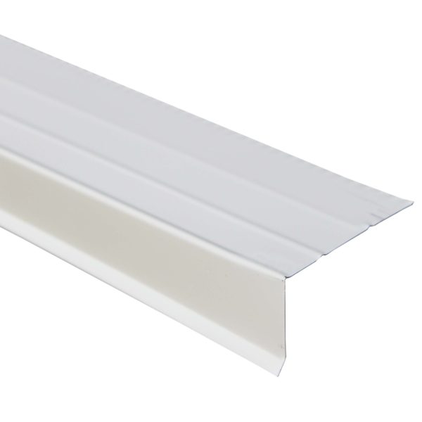 Premium Rake Edge Aluminum White