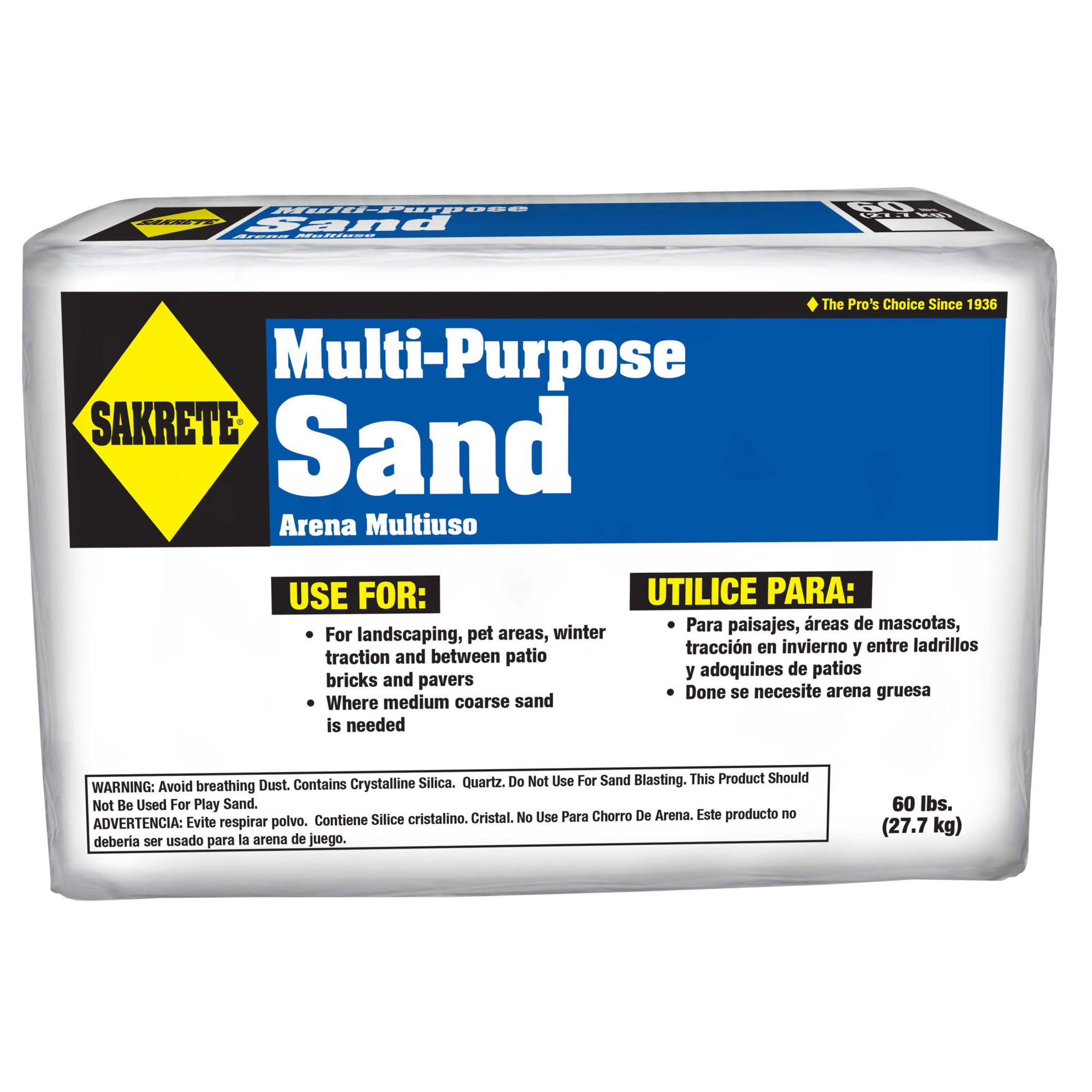 60 Lb Sakrete Multi Purpose Sand | Kelly Fradet