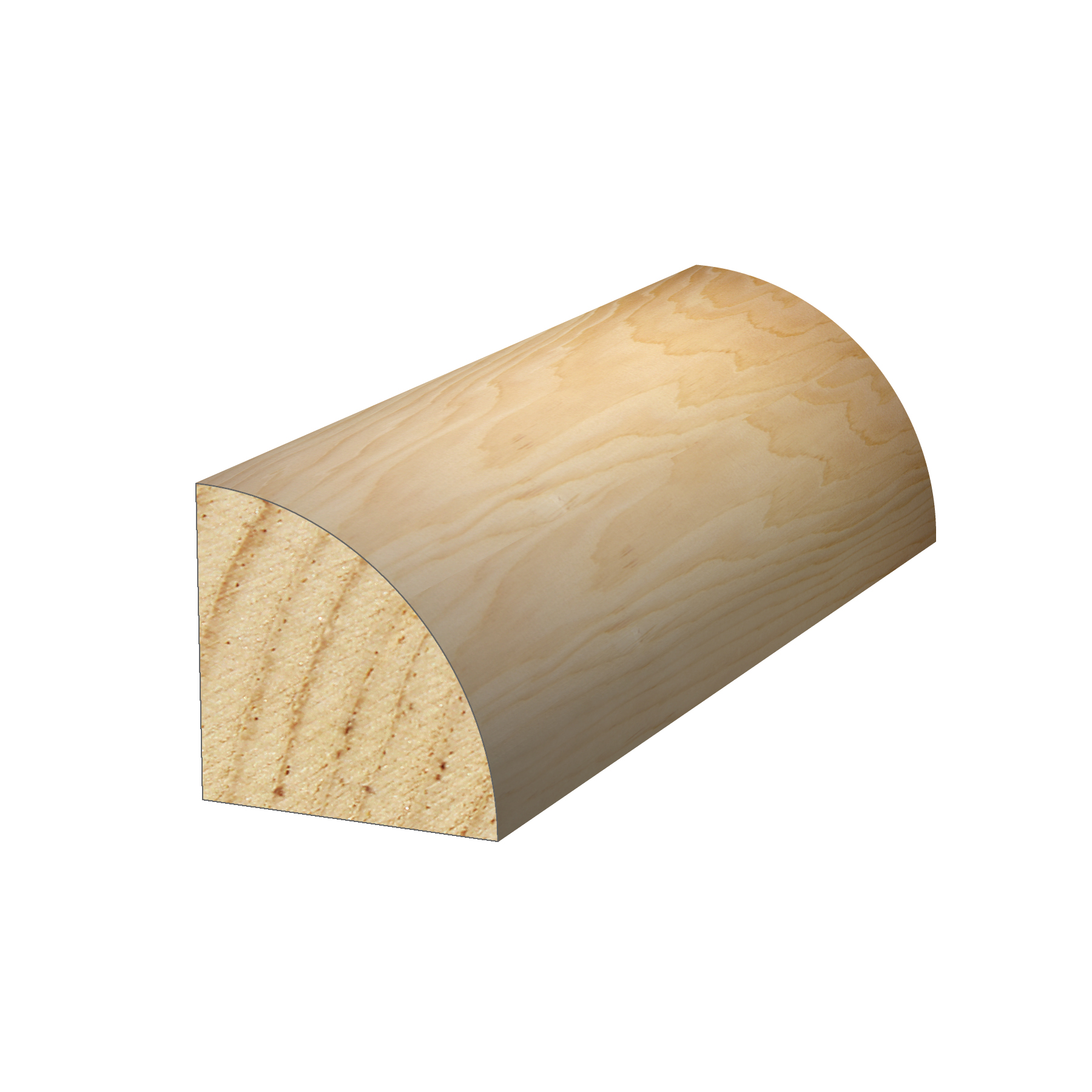 Quarter Round Clear Pine 8065