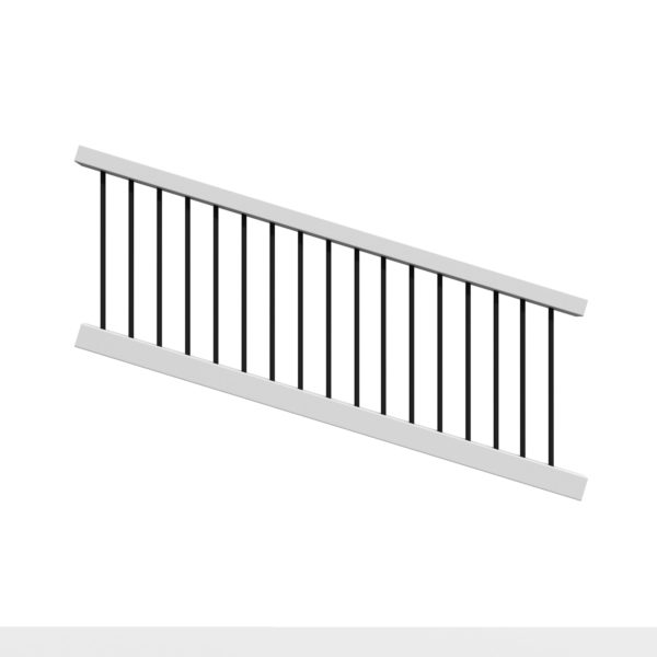 Trex Select Stair Rail Rnd Blk Bal White