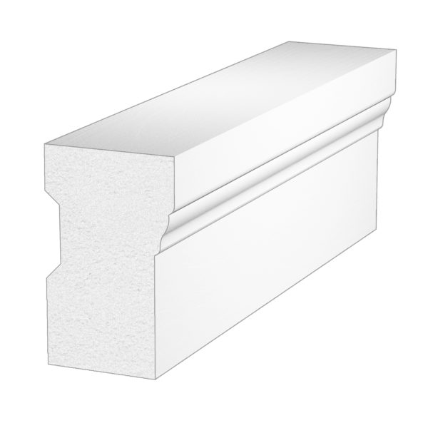 White Pvc Brickmould