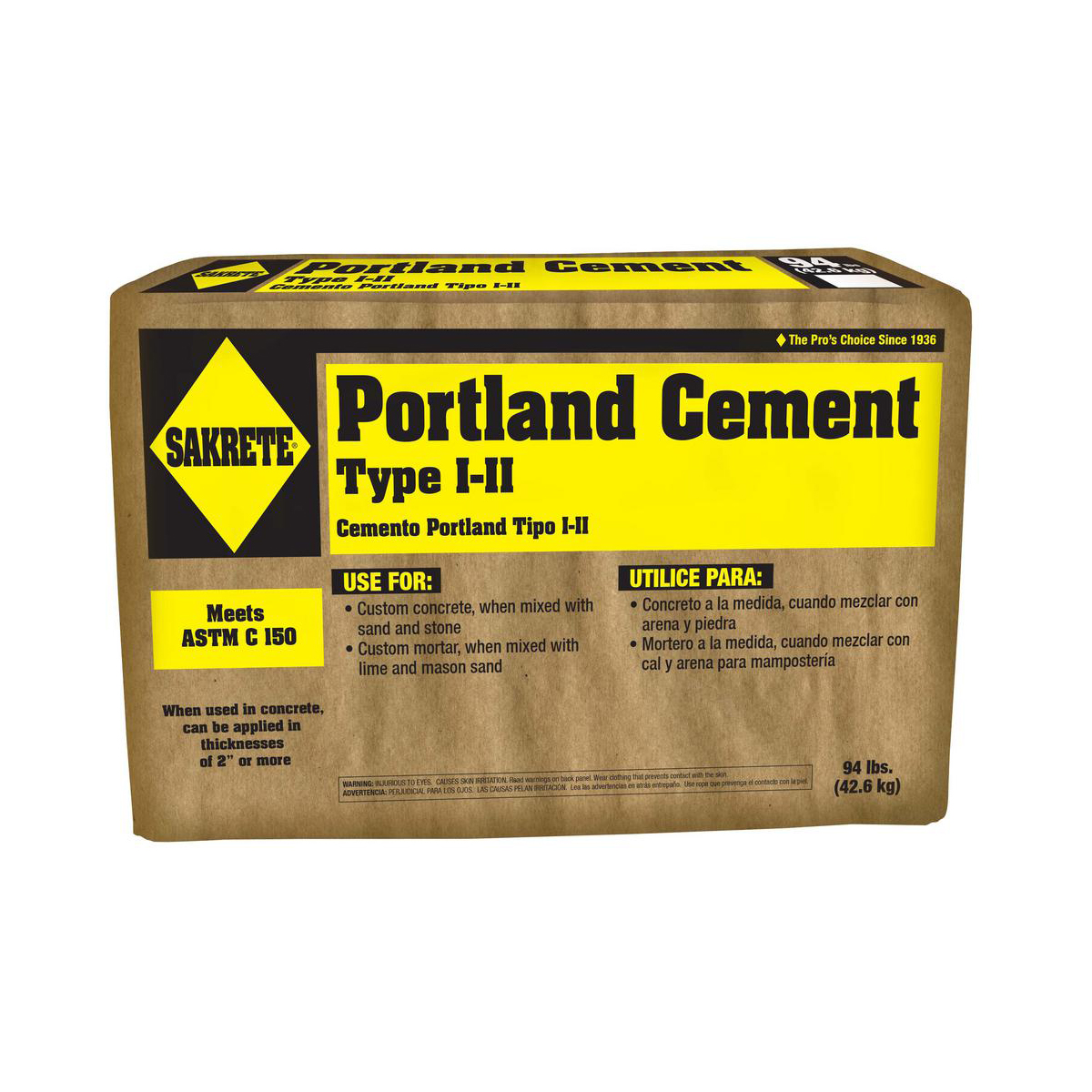 Portland Cement Type I/Ii