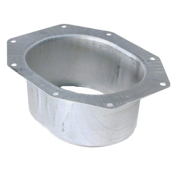 Aluminum Wide Flanged Gutter Outlet