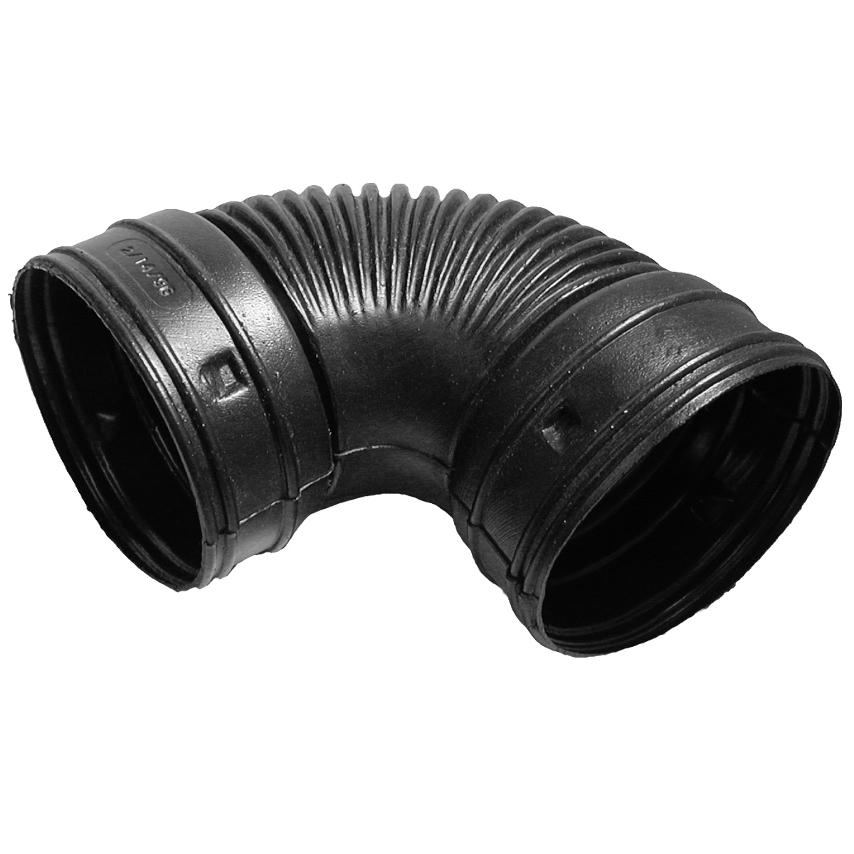 4″ Ads Elbow 90 Black