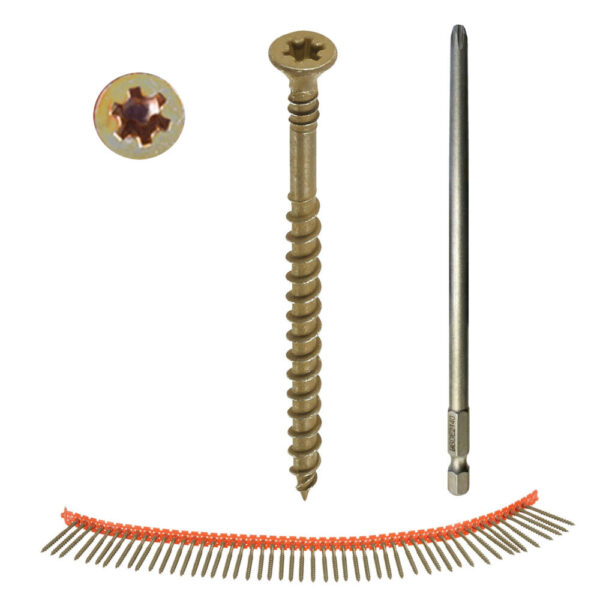 Autofeed Deck Screws – Copperhead