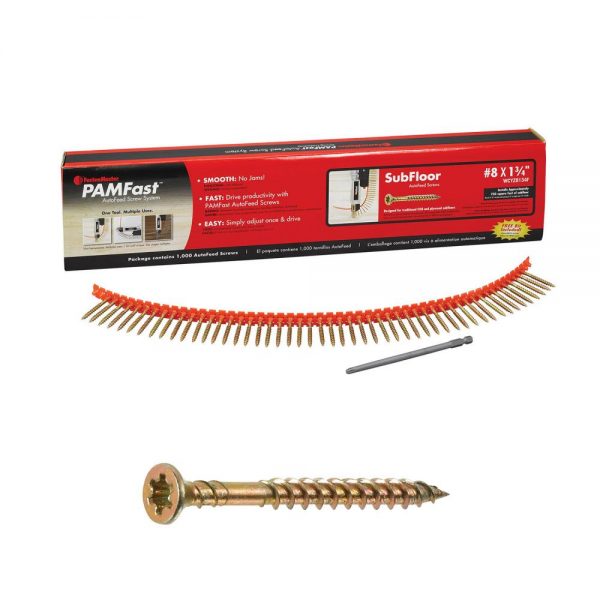Autofeed Subfloor/Underlyment Screws