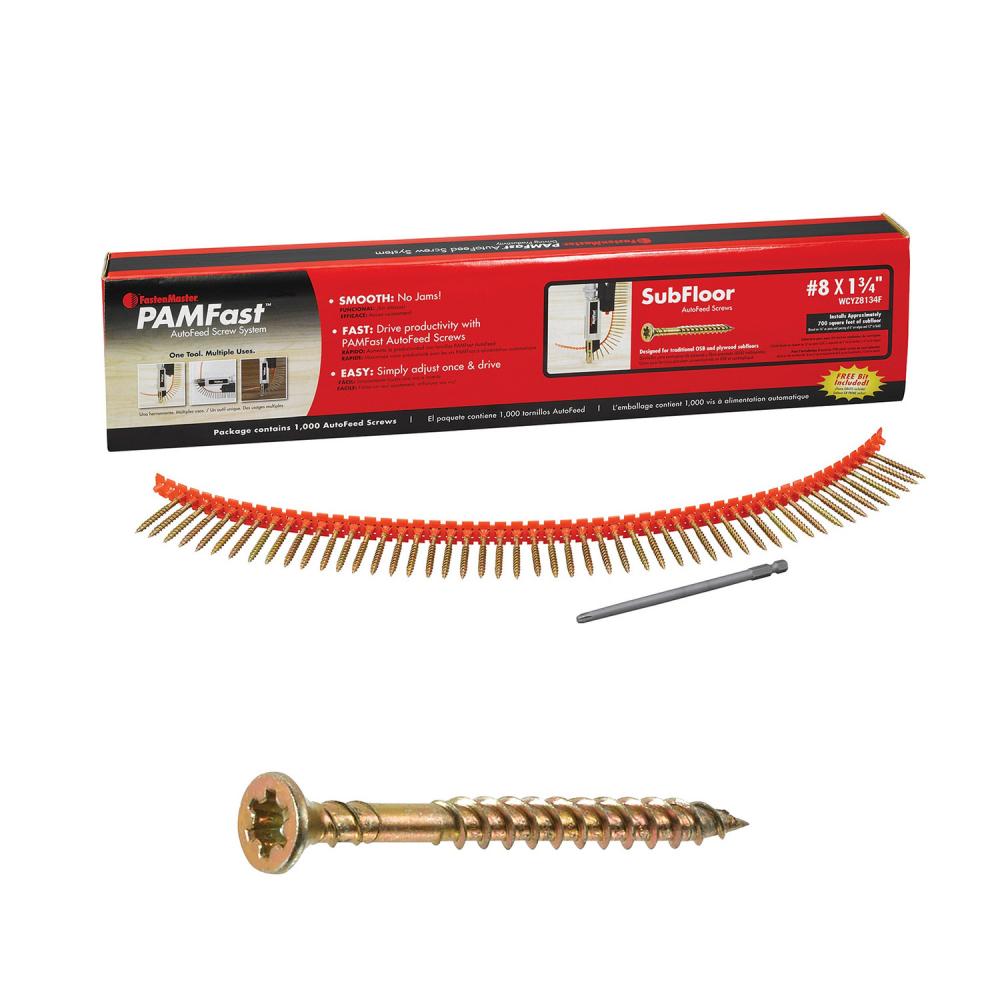 Autofeed Subfloor/Underlyment Screws