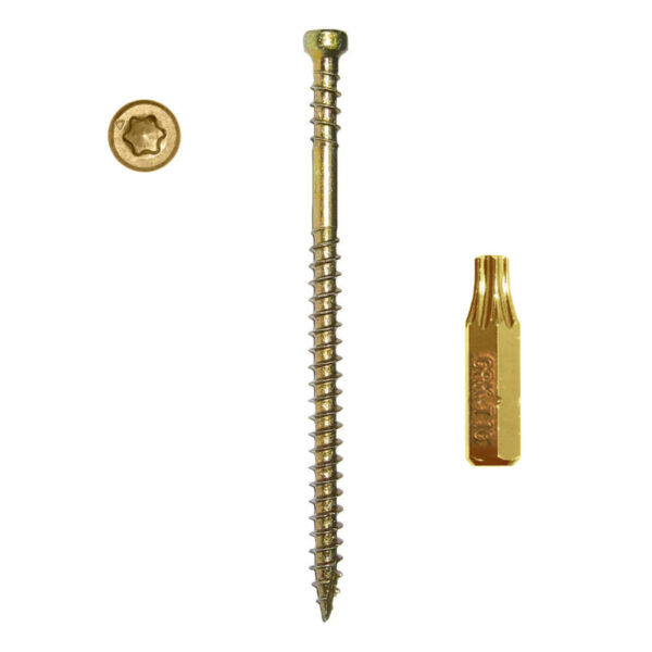 Grk Finishing Trim Head Screws T-10