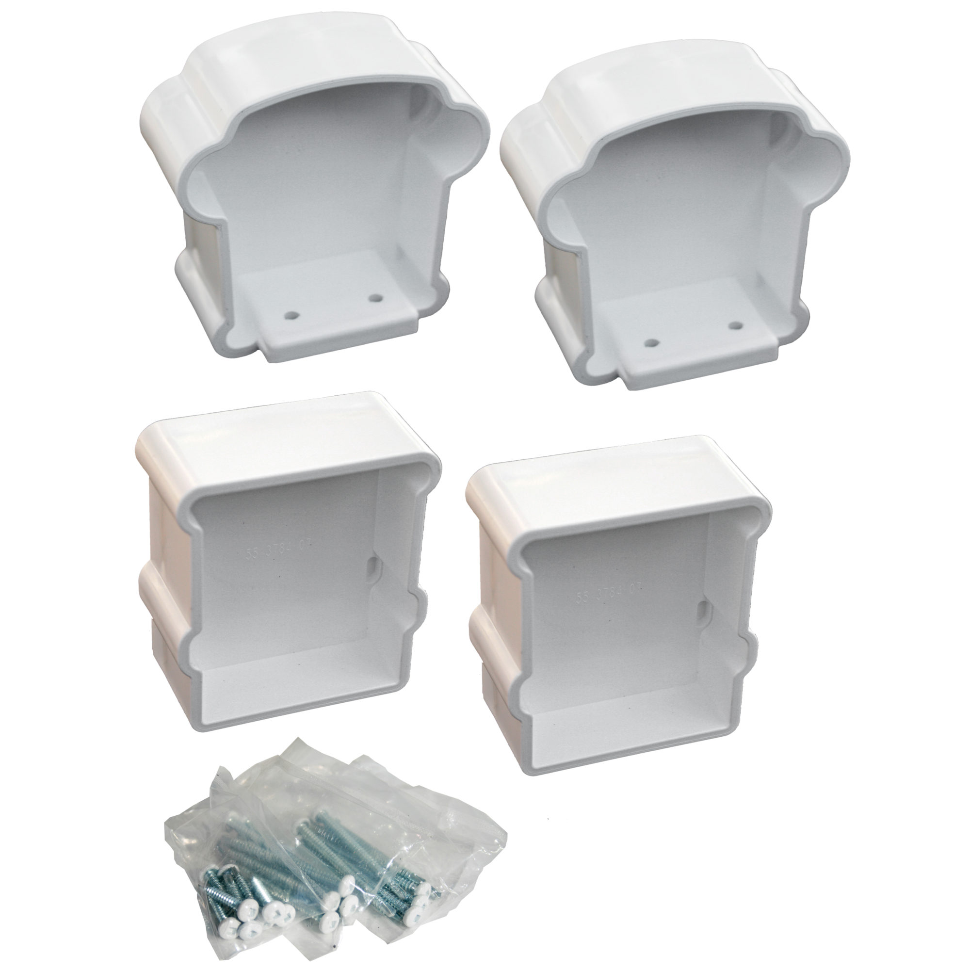 Premier Level Rail Brackets White (4PC)