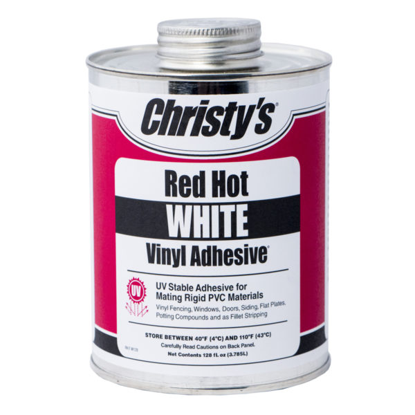 Christy’s Red Hot Vinyl Adhesive White