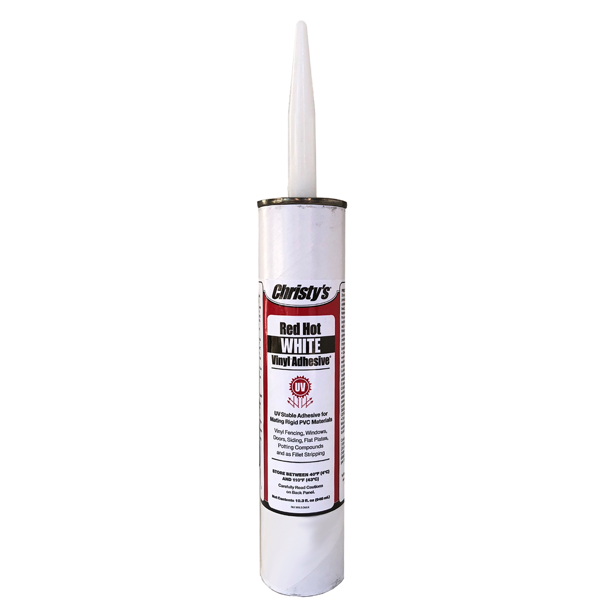 RHRHCVGAL-Christy RH.RHCV.1 Red Hot Clear Glue Gallon - Industrial Stores