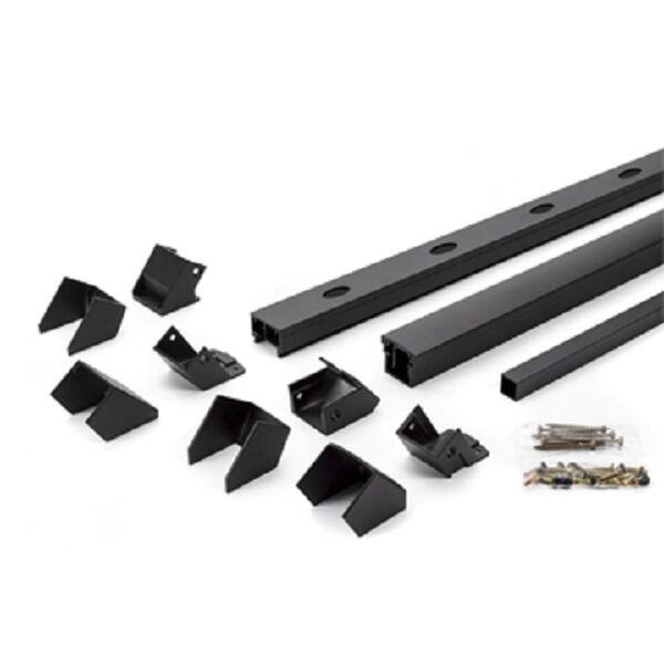 Trex Signature Rail W/Sq Bal Stair Blk