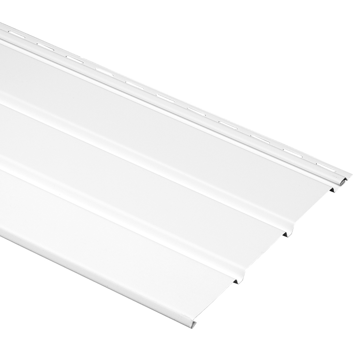 T4 Premium Vinyl Soffit Solid White