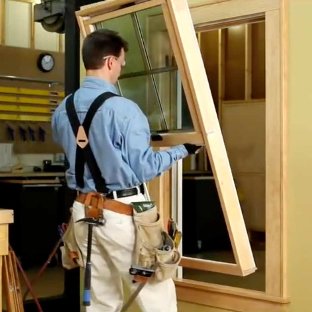 Tilt-Wash Double-Hung Insert Window