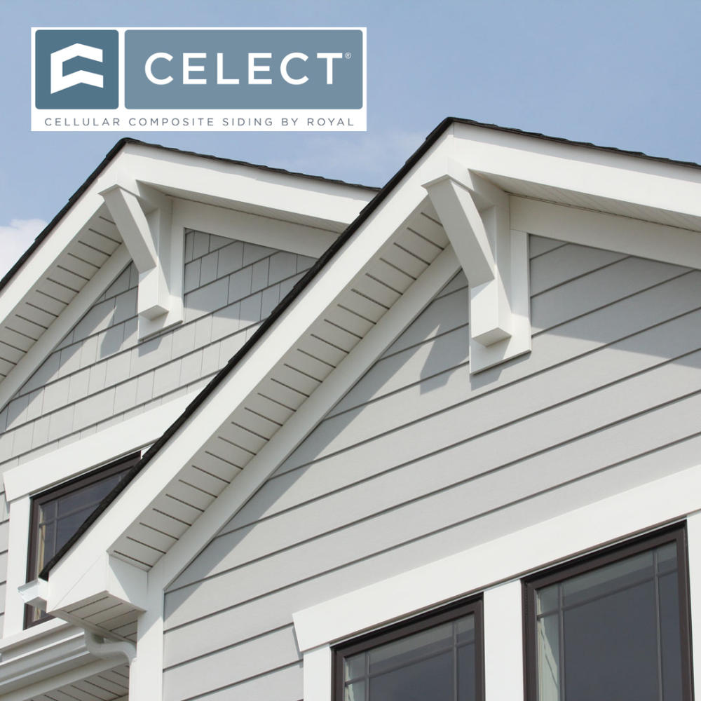 Celect Cellular Composite Siding